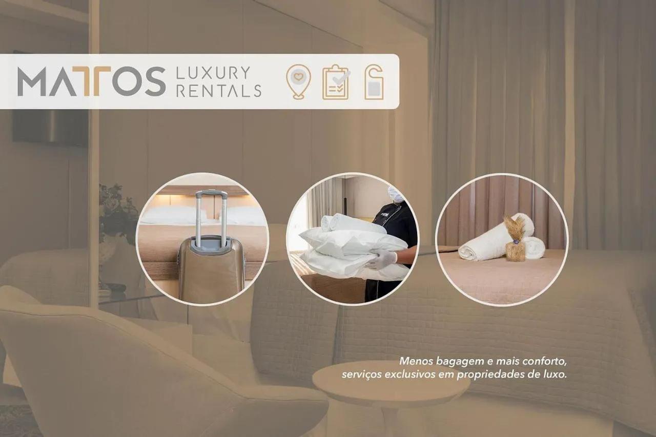 Aion Suites 205 - Lindo Apartamento Com Vista Para O Mar, A 60M Da Praia De Bombinhas, Com Piscina E Academia No Rooftop. 外观 照片