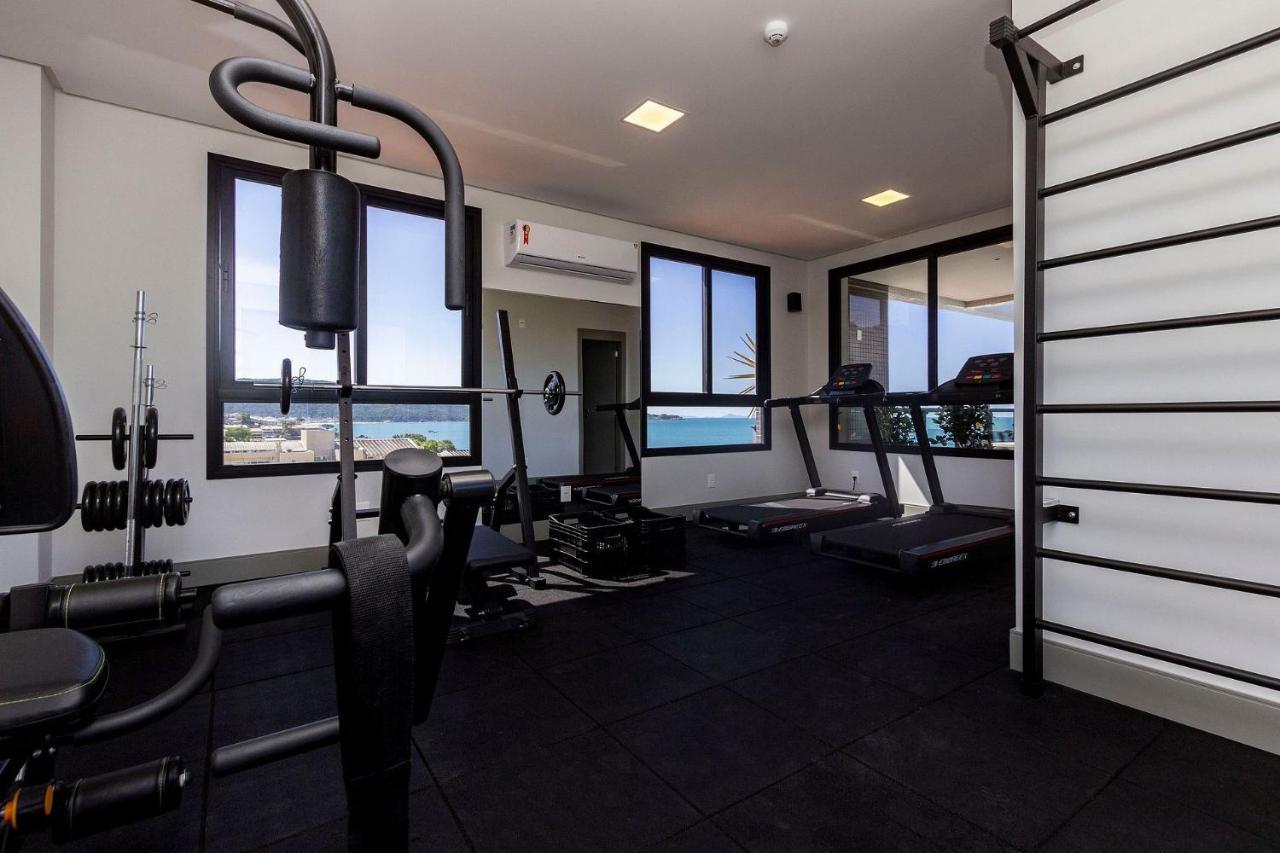 Aion Suites 205 - Lindo Apartamento Com Vista Para O Mar, A 60M Da Praia De Bombinhas, Com Piscina E Academia No Rooftop. 外观 照片